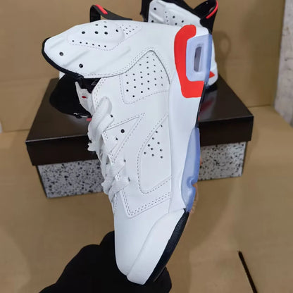 Aj 6 White Infrared Shoes Sneaker – Nk0004813