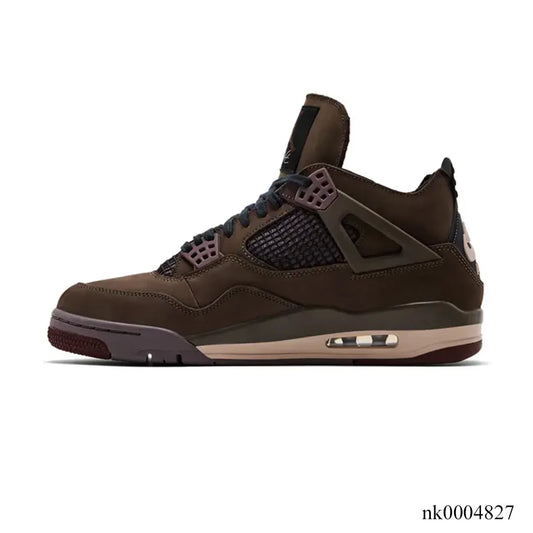 A Ma Maniére x AJ 4 Retro ‘Dark Mocha’ Shoes Women's Sneakers – Nk0004826