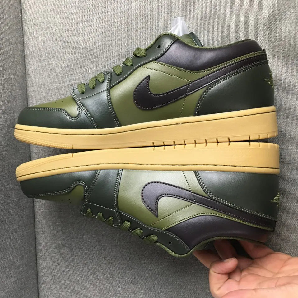 AJ 1 Low Sequoia Shoes Women's Sneakers – Nk0004838