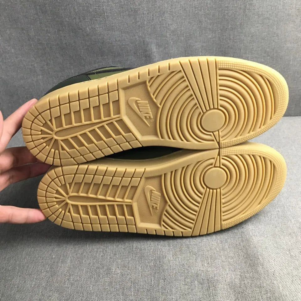 AJ 1 Low Sequoia Shoes Women's Sneakers – Nk0004838