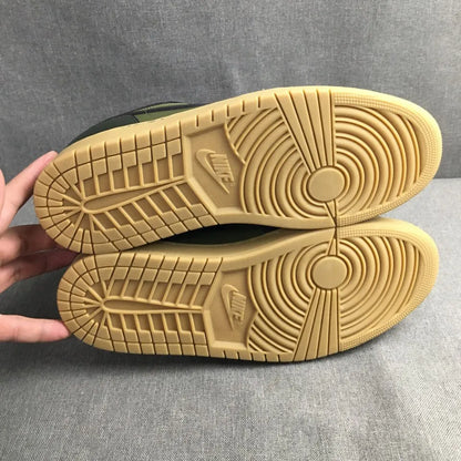 AJ 1 Low Sequoia Shoes Women's Sneakers – Nk0004838