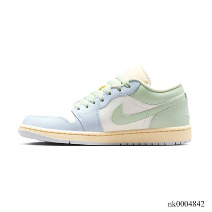 AJ 1 Low Sail/Aura Shoes Women's Sneakers – Nk0004842