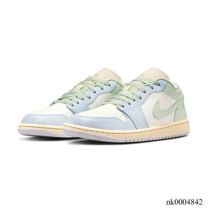 AJ 1 Low Sail/Aura Shoes Women's Sneakers – Nk0004842