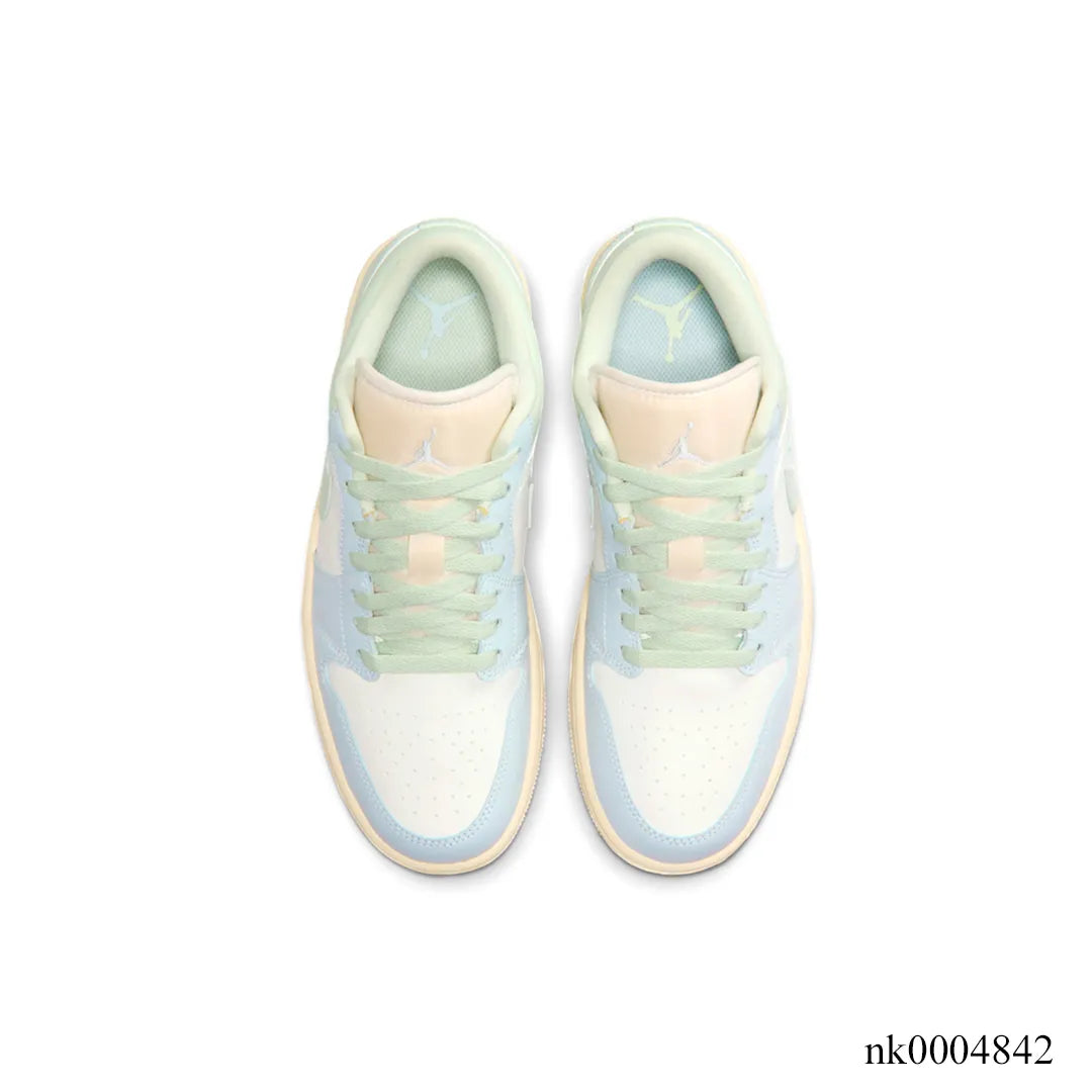 AJ 1 Low Sail/Aura Shoes Women's Sneakers – Nk0004842