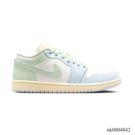 AJ 1 Low Sail/Aura Shoes Women's Sneakers – Nk0004842