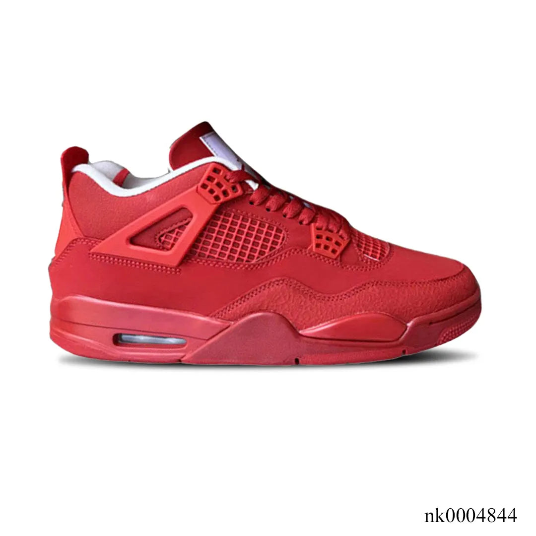 AJ 4 Triple Red Shoes Women's Sneakers – Nk0004844