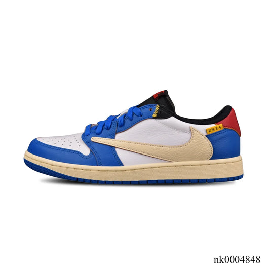 Union LA x Fragment Design x AJ 1 Low Storm Blue Shoes Women's Sneakers – Nk0004848