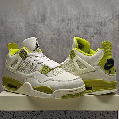 J.Balvin x AJ 4 OG Lemonade Shoes Women's Sneakers – Nk0004879