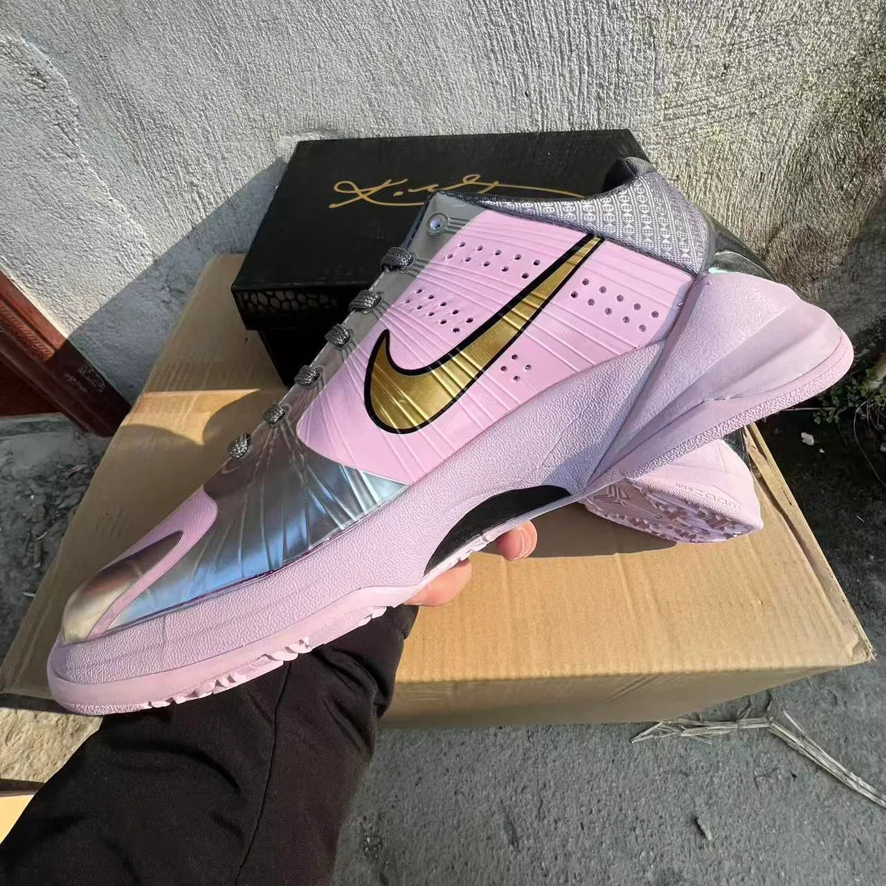 Kobe 5 Protro Arike Ogunbowale Pe Shoes Men'S Sneakers – Nk0004907