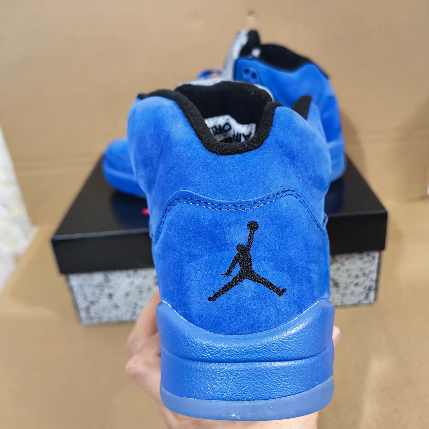 Aj 5 ‘Royal Blue’ Shoes Men'S Sneakers – Nk0004922