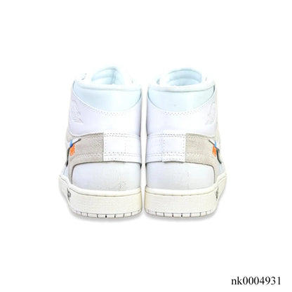 Virgil Abloh Archive x AJ 1 High OG ‘Alaska’ Shoes Women's Sneakers – Nk0004931