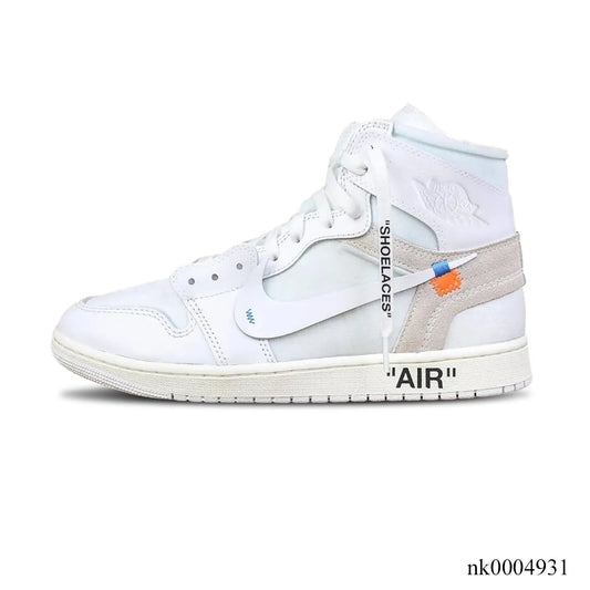 Virgil Abloh Archive x AJ 1 High OG ‘Alaska’ Shoes Women's Sneakers – Nk0004931