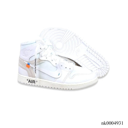 Virgil Abloh Archive x AJ 1 High OG ‘Alaska’ Shoes Women's Sneakers – Nk0004931