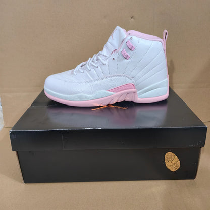 Aj 12 White Pearl Pink Shoes Men'S Sneakers – Nk0004936