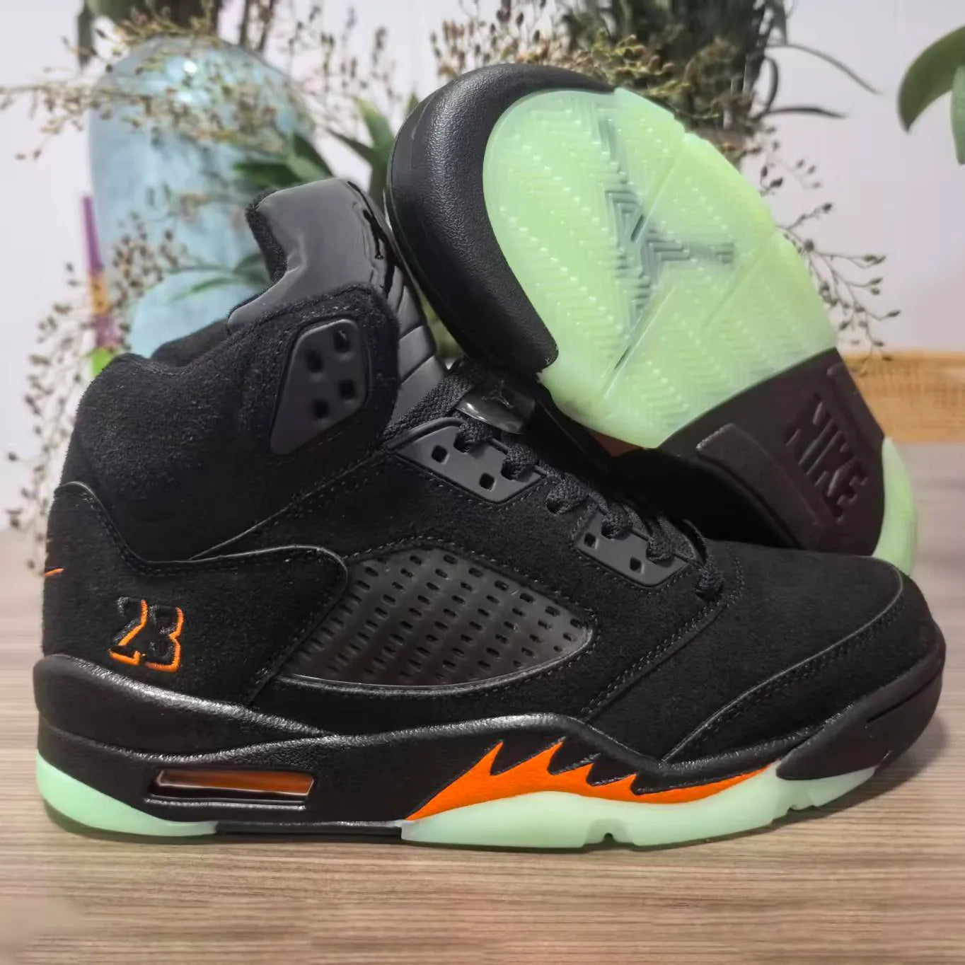 Aj 5 Halloween Shoes Men'S Sneakers – Nk0004951